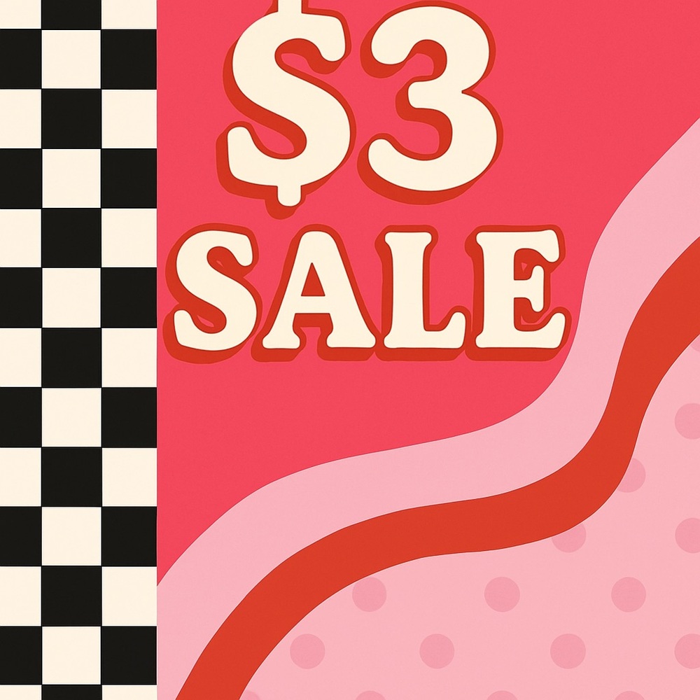 Pink and Red Graphic Art